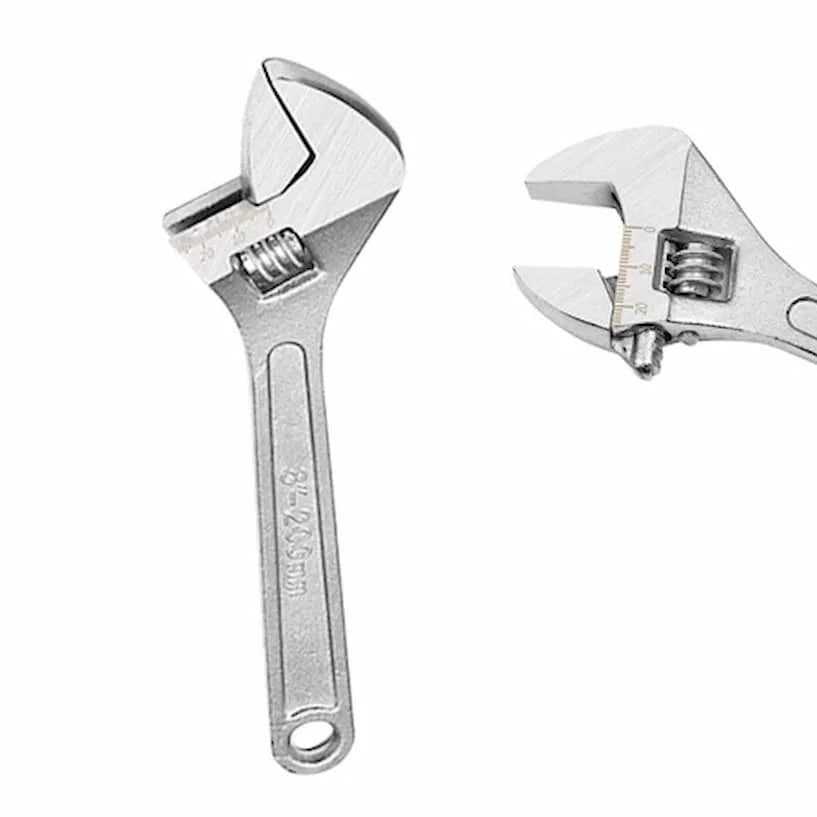 8 Inch 200mm Professional Crv 8 Inch Adjustable Wrench
