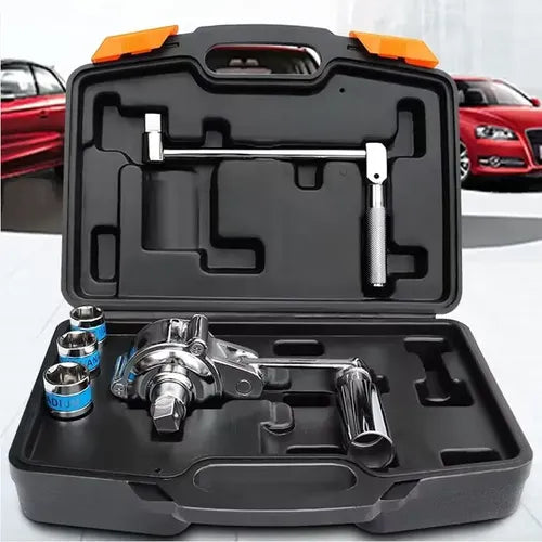 Chave Multiplicadora de Torque com Maleta   Desforcímetro 5.500 Nm, Relação 1:64, Encaixe 1"   Para Carros ,Caminhões,