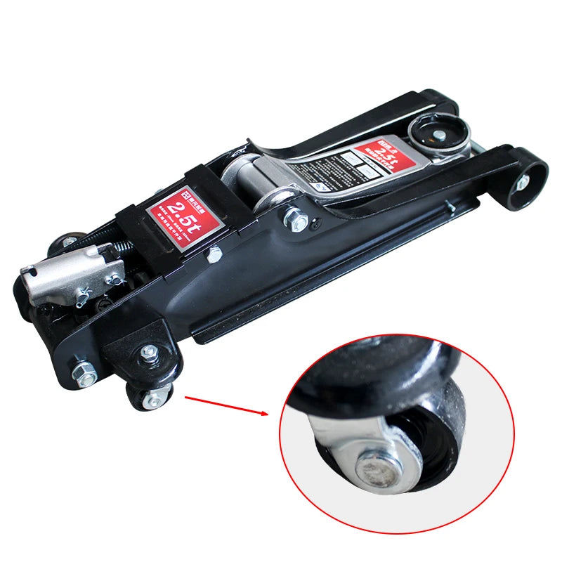 2.5Ton Ultra Low Position Single Pump Auto Car Sedan Suv Hydraulic Floor Lifting Jack Wheel Stand Auto Tire Repairing  Tools