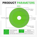 105mm Turbo Diamond Saw Blade Disc Porcelain Tile Ceramic Granite Marble Cutting Blades For Angle Grinder Diamond Saw Blade