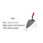 5/6/10/11/12 Inch Putty Knife Brick Trowel Laying Carbon Steel Blade Pointing Plaster Tool Carbon Steel