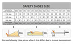 Outdoor Men Work Boots Safety Shoes Anti-puncture Safety Boot Work Steel Toe Shoes Indestructible Desert Combat Boots Protective
