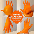 Heavy Duty Disposable Nitrile Gloves 8Mil Extra Thick Mechanic Glove with Textured Grip Antislip Safety Work Gloves