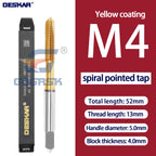 DESKAR Numerical Control Straight Groove Anti-seismic With Screw Tip Tap M3/M4/M5/M6/M8/M10/M12 Anti Shake Drill Bit at The Tips