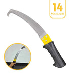 Pruning Saw Branches With Curved Saw 53cm Steel