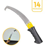 Pruning Saw Branches With Curved Saw 53cm Steel