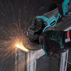 YOFIDRA 1500W 125mm 2in1 Brushless Angle Grinder 12000PRM Cordless Electric Polishing Grinding Power Tool For Makita Battery Pin