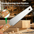 Japanese Style Hand Saw Single/Double Sided Fine Tooth Wood Saw SK5 Steel Flexible Hand Saw Garden Hand Tool for Woodworking