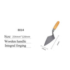 5/6/10/11/12 Inch Putty Knife Brick Trowel Laying Carbon Steel Blade Pointing Plaster Tool Carbon Steel