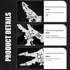 Foldable 18-in-1 Wire Stripping Pliers Crimping Tool - Multifunctional Electrician Pliers, Professional-Grade Electrician Tools