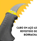 Pruning Saw Branches With Curved Saw 53cm Steel
