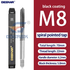 DESKAR Numerical Control Straight Groove Anti-seismic With Screw Tip Tap M3/M4/M5/M6/M8/M10/M12 Anti Shake Drill Bit at The Tips
