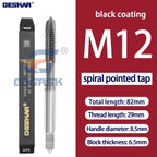 DESKAR Numerical Control Straight Groove Anti-seismic With Screw Tip Tap M3/M4/M5/M6/M8/M10/M12 Anti Shake Drill Bit at The Tips