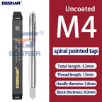 DESKAR Numerical Control Straight Groove Anti-seismic With Screw Tip Tap M3/M4/M5/M6/M8/M10/M12 Anti Shake Drill Bit at The Tips