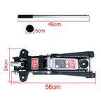 2.5Ton Ultra Low Position Single Pump Auto Car Sedan Suv Hydraulic Floor Lifting Jack Wheel Stand Auto Tire Repairing  Tools