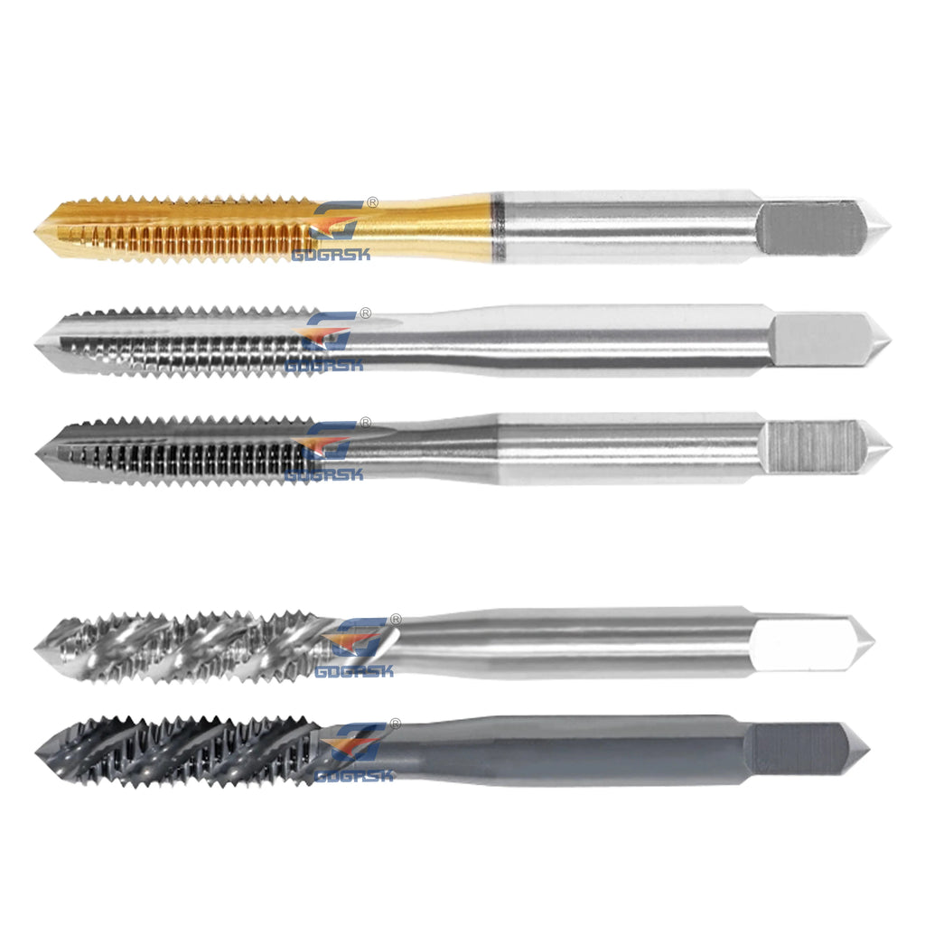 DESKAR Numerical Control Straight Groove Anti-seismic With Screw Tip Tap M3/M4/M5/M6/M8/M10/M12 Anti Shake Drill Bit at The Tips