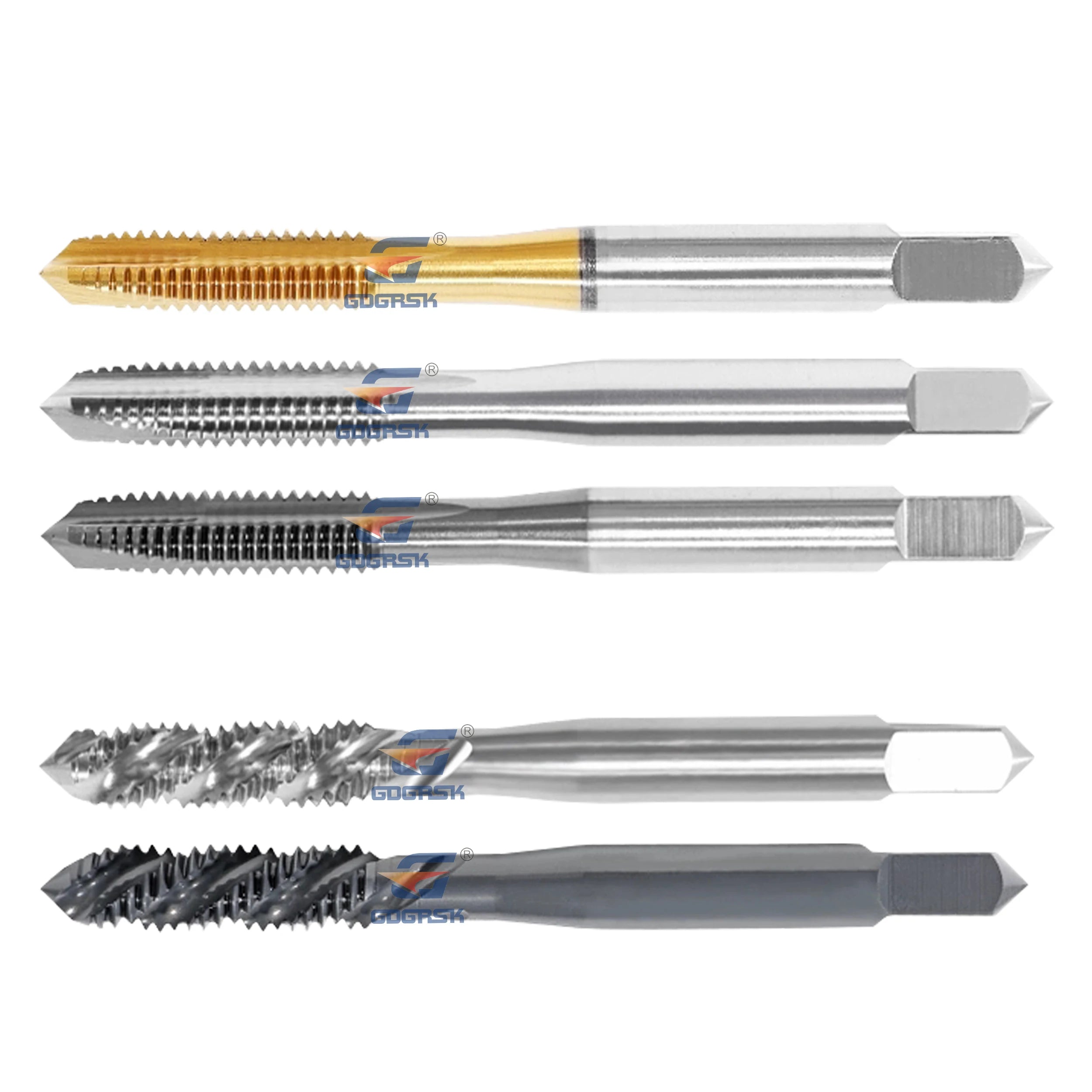 DESKAR Numerical Control Straight Groove Anti-seismic With Screw Tip Tap M3/M4/M5/M6/M8/M10/M12 Anti Shake Drill Bit at The Tips