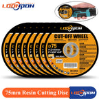 5-50PC 75mm Resin Cutting Disc Grinding Metal Wheel Cut Off Blade for Angle Grinder Metal & Stainless Cutting