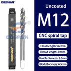 DESKAR Numerical Control Straight Groove Anti-seismic With Screw Tip Tap M3/M4/M5/M6/M8/M10/M12 Anti Shake Drill Bit at The Tips