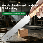 Japanese Style Hand Saw Single/Double Sided Fine Tooth Wood Saw SK5 Steel Flexible Hand Saw Garden Hand Tool for Woodworking