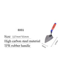 5/6/10/11/12 Inch Putty Knife Brick Trowel Laying Carbon Steel Blade Pointing Plaster Tool Carbon Steel