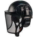 CE Forestry Safety Helmet 3 in 1 Chainsaw Hard Hat Mesh Face Shield Ear Muffs for Arborist Logging Gardening Work Protective Cap