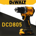 DEWALT DCD805 20V MAX Brushless Cordless Impact Drill Electric Screwdriver Multi-Function Hand Drill Tool