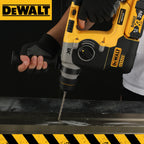 DEWALT 18V/20V MAX Brushless SDS-Plus Rotary Hammer Drill 1" L-Handle 3-Speed Woodworking Impact Drill (Tool Only)