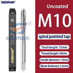 DESKAR Numerical Control Straight Groove Anti-seismic With Screw Tip Tap M3/M4/M5/M6/M8/M10/M12 Anti Shake Drill Bit at The Tips