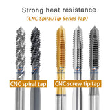 DESKAR Numerical Control Straight Groove Anti-seismic With Screw Tip Tap M3/M4/M5/M6/M8/M10/M12 Anti Shake Drill Bit at The Tips
