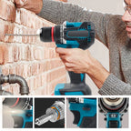 1/2 inch 1700RPM cordless drill compact hammer drill, brushless motor lithium electric drive suitable for makita 18V battery pin