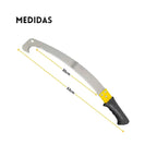 Pruning Saw Branches With Curved Saw 53cm Steel