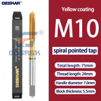DESKAR Numerical Control Straight Groove Anti-seismic With Screw Tip Tap M3/M4/M5/M6/M8/M10/M12 Anti Shake Drill Bit at The Tips
