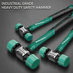 Rubber Hammer Transformable Multifunctional High Resilience Rubber Hammer Anti-vibration and Non-slip Professional Work Tools