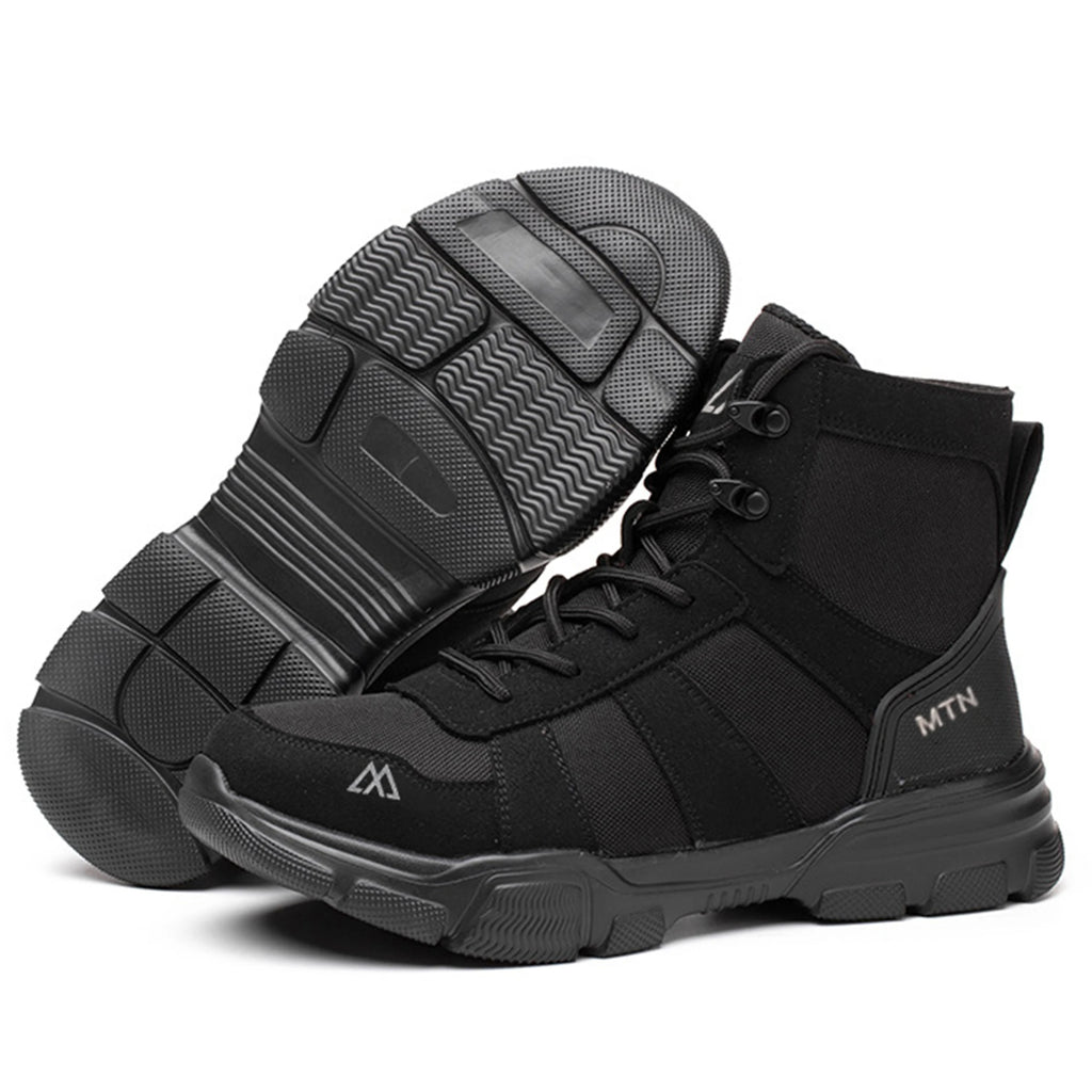 Indestructible Security Protective Boots Men Comfortable Breathable Construction Working Boots Anti-Puncture Work Safety Shoes