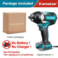 Kamolee 1800 N.m High Torque Cordless Impact Wrench 18V-21V 1/2 Inch Battery Rechargeable Brushless Electric Wrench Tool Set